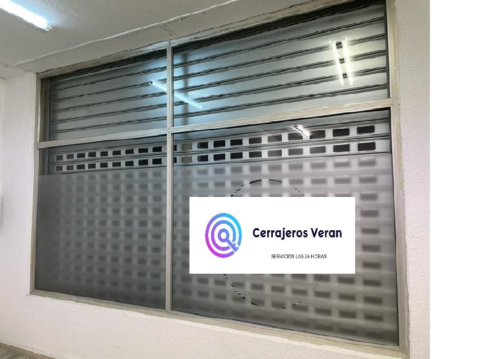 Persianas metálicas de negocios en Valencia